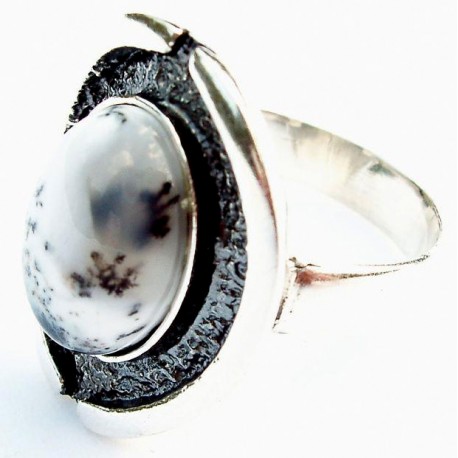 Ring with Agate Ž131