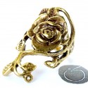 Brass ring Rose flower Ž66ŽŽ618