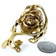 Brass ring Rose flower Ž66ŽŽ618-1