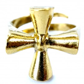 Brass ring Four World Symbols ŽŽ599