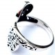 Ring with a beautiful filigree Ž126-2