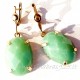 Brass earrings ŽA361-1