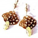 Brass earrings ŽA567