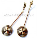 Brass earrings ŽA564