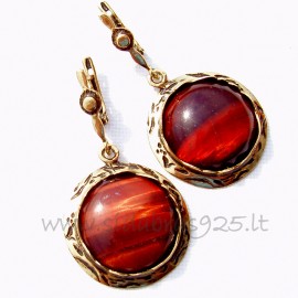 Brass earrings ŽA543