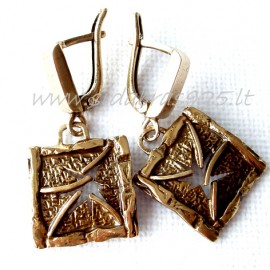 Brass earrings ŽA084