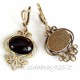 Brass earrings ŽA110-2