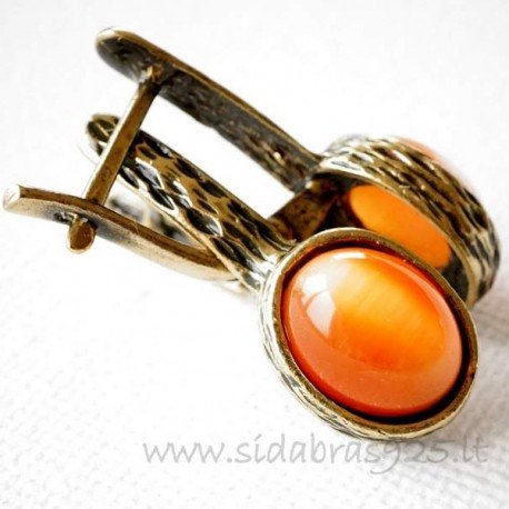 Brass earrings ŽA148