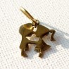 Brass pendant "Kiss" ŽP019