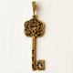 Brass pendant "Key" ŽP646-1