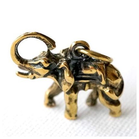 Brass pendant "Elephant" ŽP485