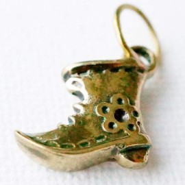 Brass pendant "Shoe" ŽP517