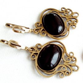 Brass earrings ŽA110