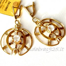 Brass earrings ŽA364