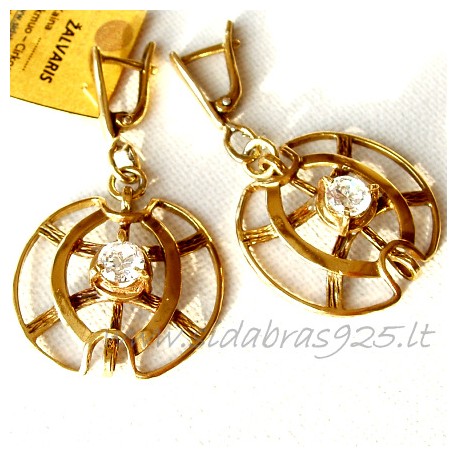 Brass earrings ŽA364