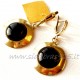 Brass earrings ŽA489-2