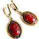 Brass earrings ŽA132-1