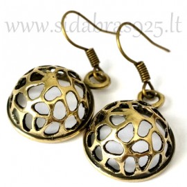Brass earrings ŽA635