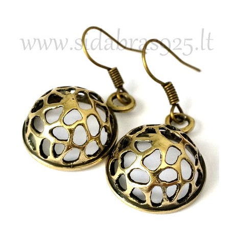 Brass earrings ŽA635