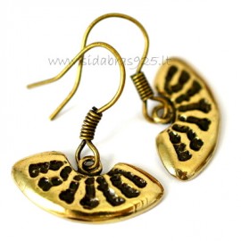 Brass earrings ŽA331