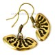 Brass earrings ŽA331-1