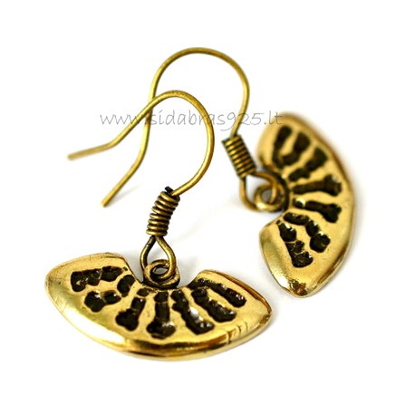 Brass earrings ŽA331