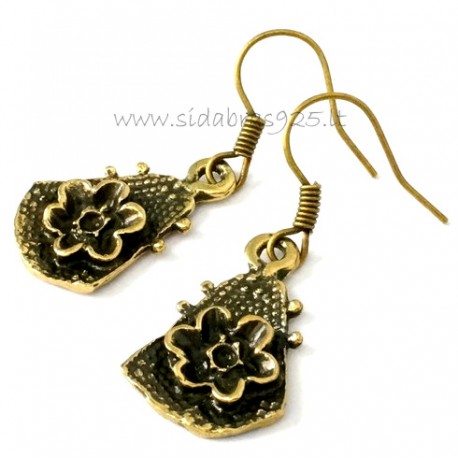 Brass earrings ŽA246