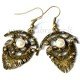 Brass earrings ŽA352-1