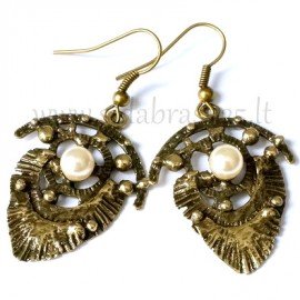 Brass earrings ŽA352