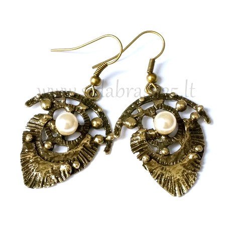 Brass earrings ŽA352