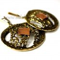 Brass earrings ŽA628