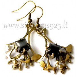 Brass earrings ŽA231