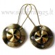 Brass earrings ŽA257-2