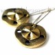 Brass earrings ŽA257-1