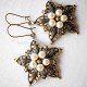 Brass earrings ŽA462-2