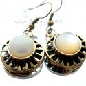Brass earrings ŽA150