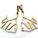 Brass earrings ŽA275
