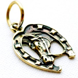 Brass pendant "Horseshoe" ŽP590