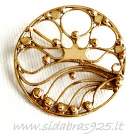 Brass brooch ŽS454