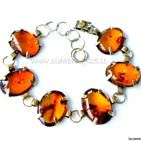 Brass bracelet "Saulės spinduliai" ŽAP363-6