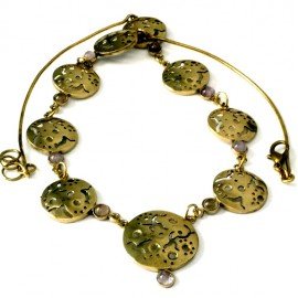 Brass necklace
