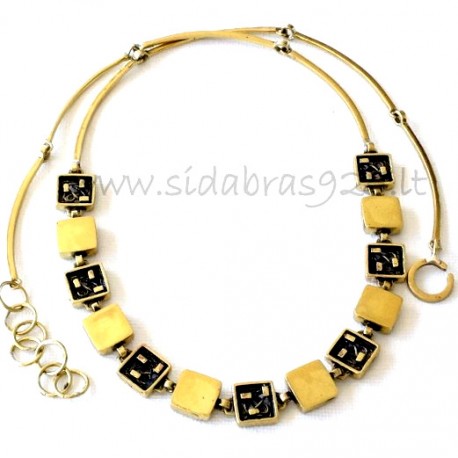Brass necklace ŽK422/423