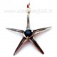 Pendant with Zircon "Sea Star" P321-J /B-1