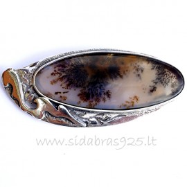 Unique jewelry Brooch "Svajonių miškas"