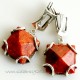 Earrings with Coral A440-1