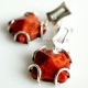Earrings with Coral A440-2