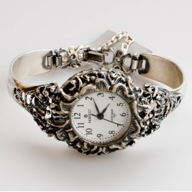 Silver watch