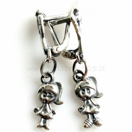 Earrings "The little girl" A709