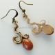 Bronze earrings BA271-4