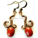 Bronze earrings BA271